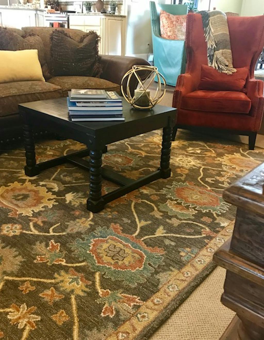 Loloi Underwood UN01 Charcoal / Gold Area Rug Incredible Rugs and Decor